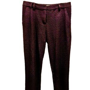 Beth Bowley Black Lace Lined Pants, Sz 4, NWT